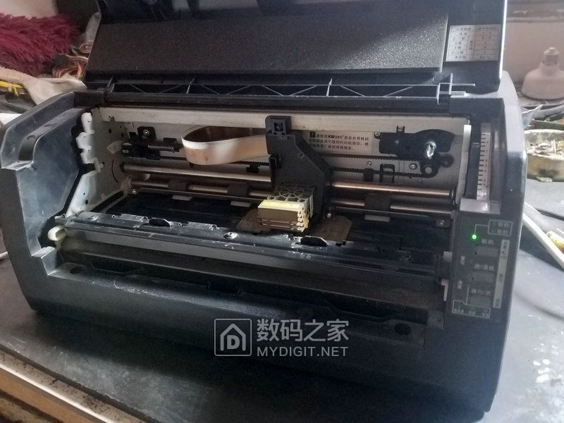 映美fp-620k针式打印机不通电拆修 - 拆机乐园 数码之家
