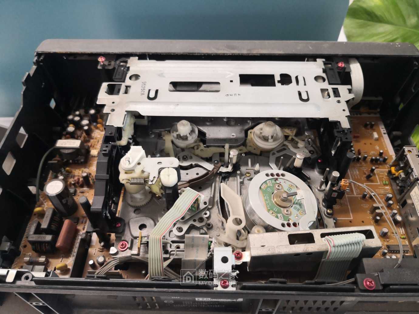 老松下nv-hs1000eg svhs录像机拆解 - 拆机乐园 数码之家