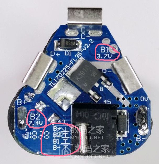 求芝浦12v锂电钻电池保护板接线方法