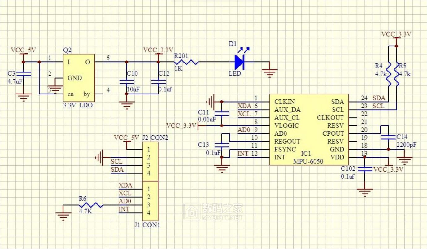 arduino168种传感器系列实验152gy25串口倾斜度模块