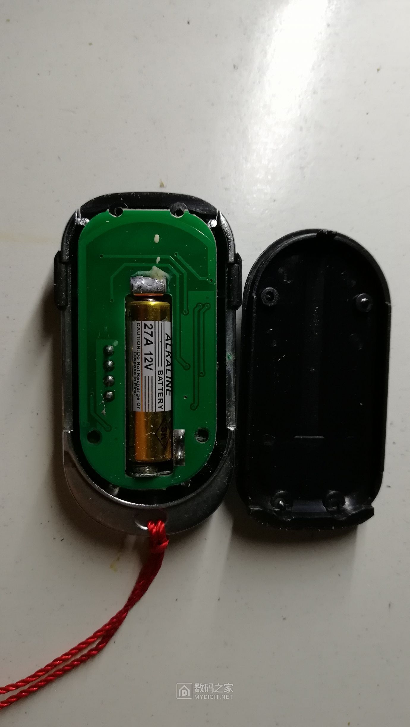 拆个卷帘门遥控器