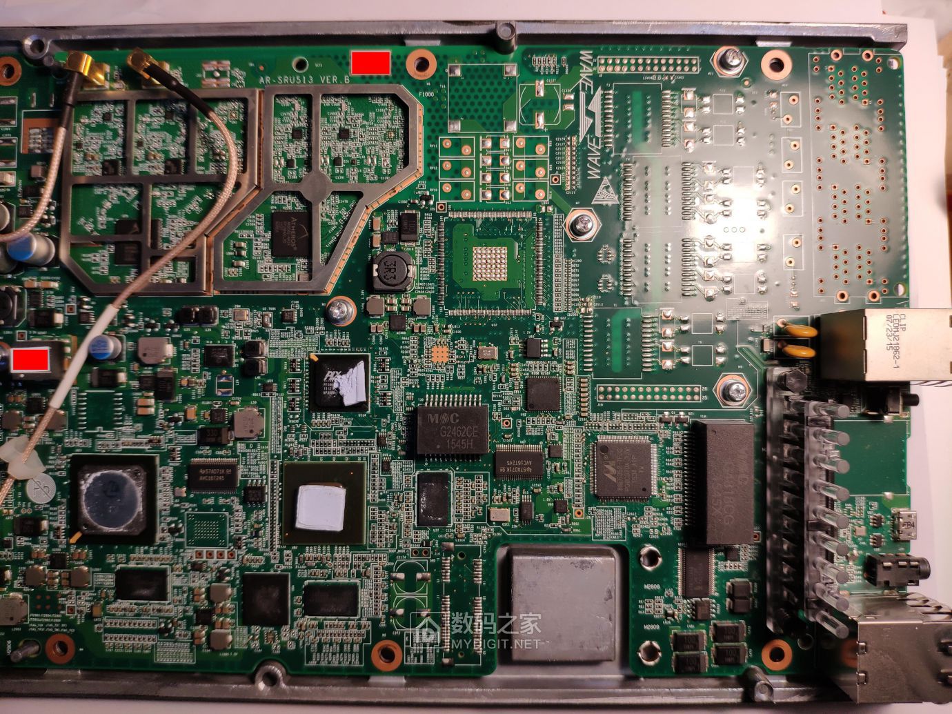 华为接入路由器ar513wv3m8拆解主要用于广告机
