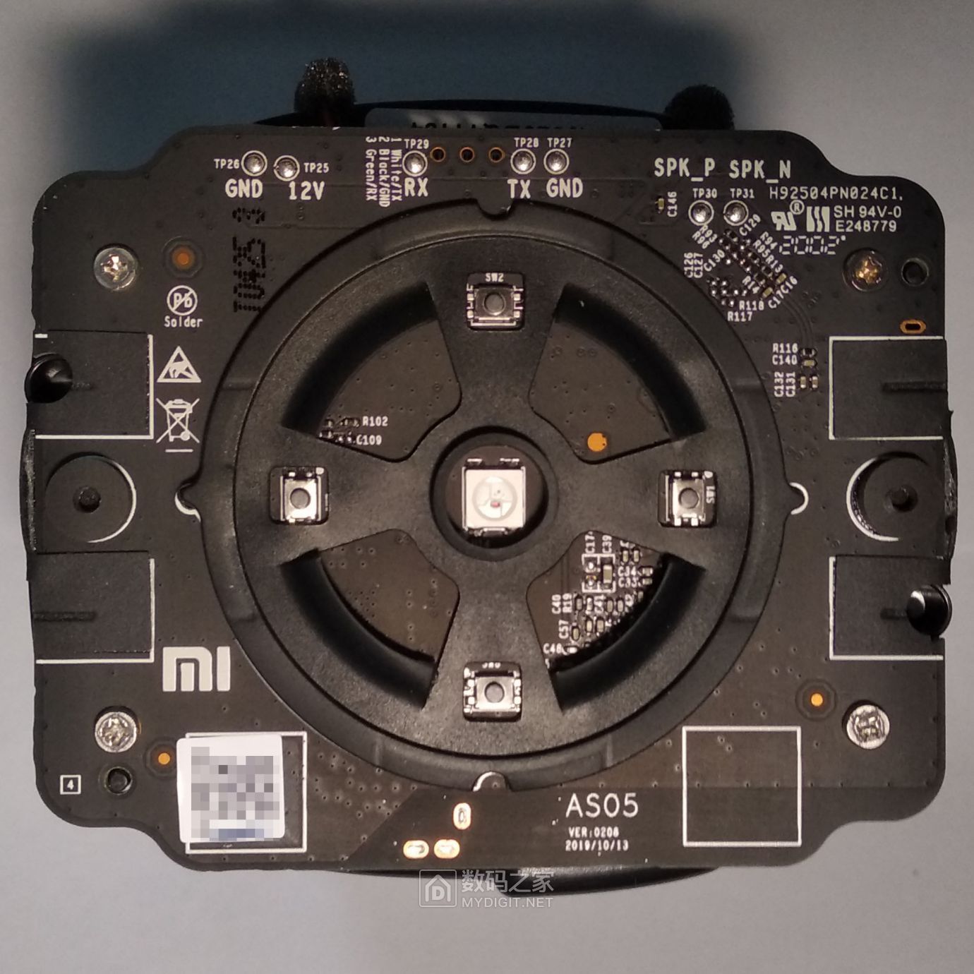 拆解小爱音箱playlx05