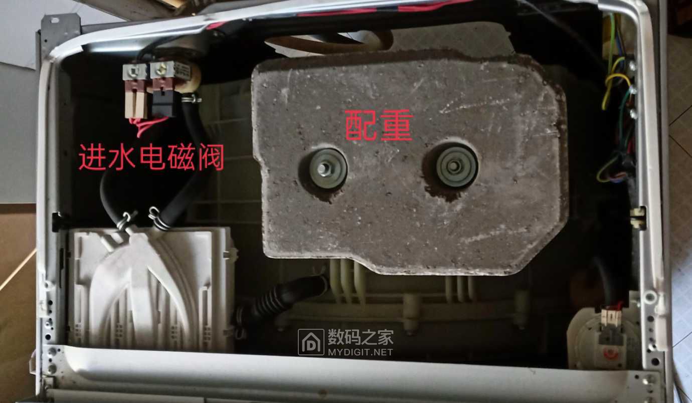 小拆海尔滚筒洗衣机xqg6010866