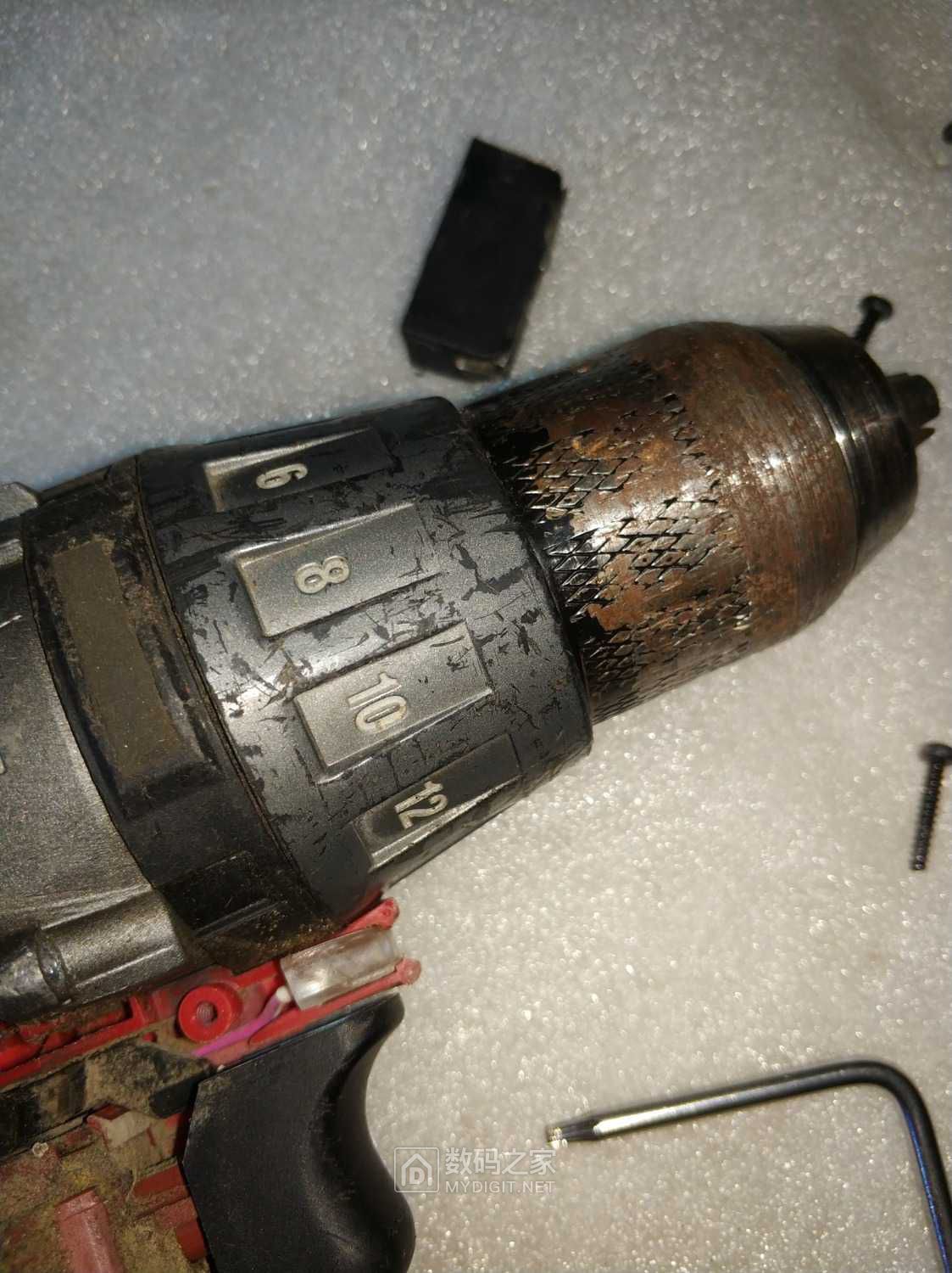 米沃奇2704拆机清灰