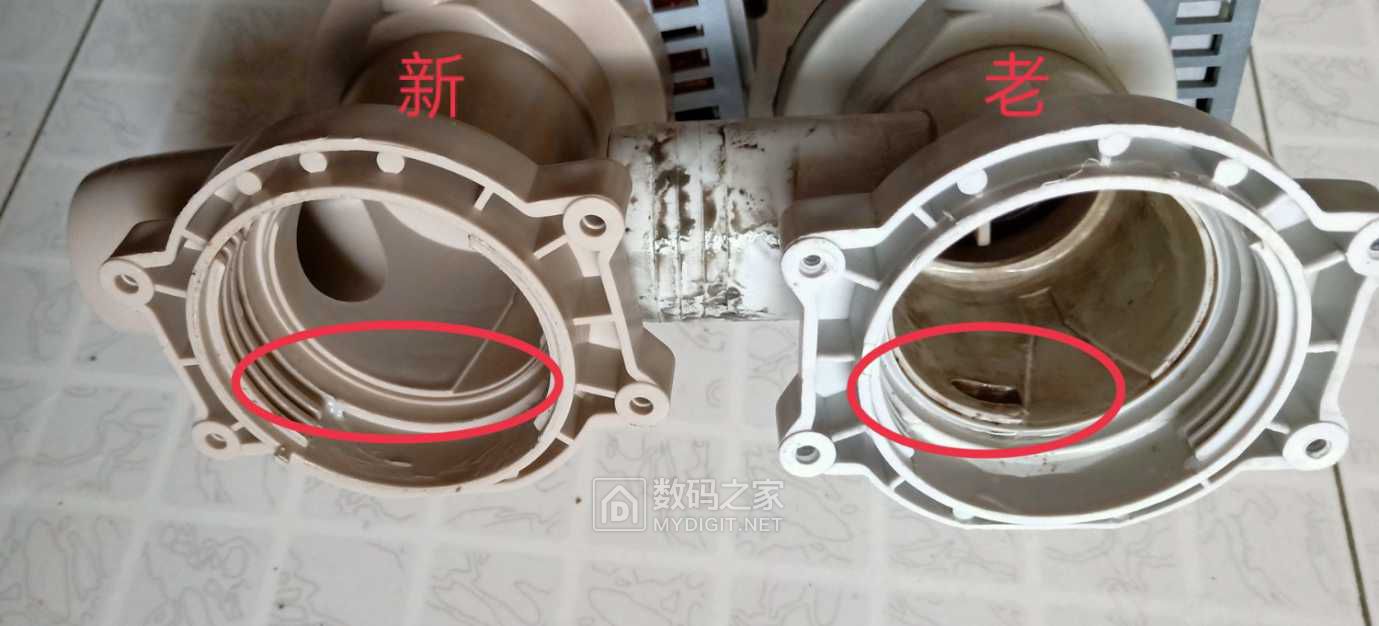 小拆海尔滚筒洗衣机xqg6010866之更换排水泵