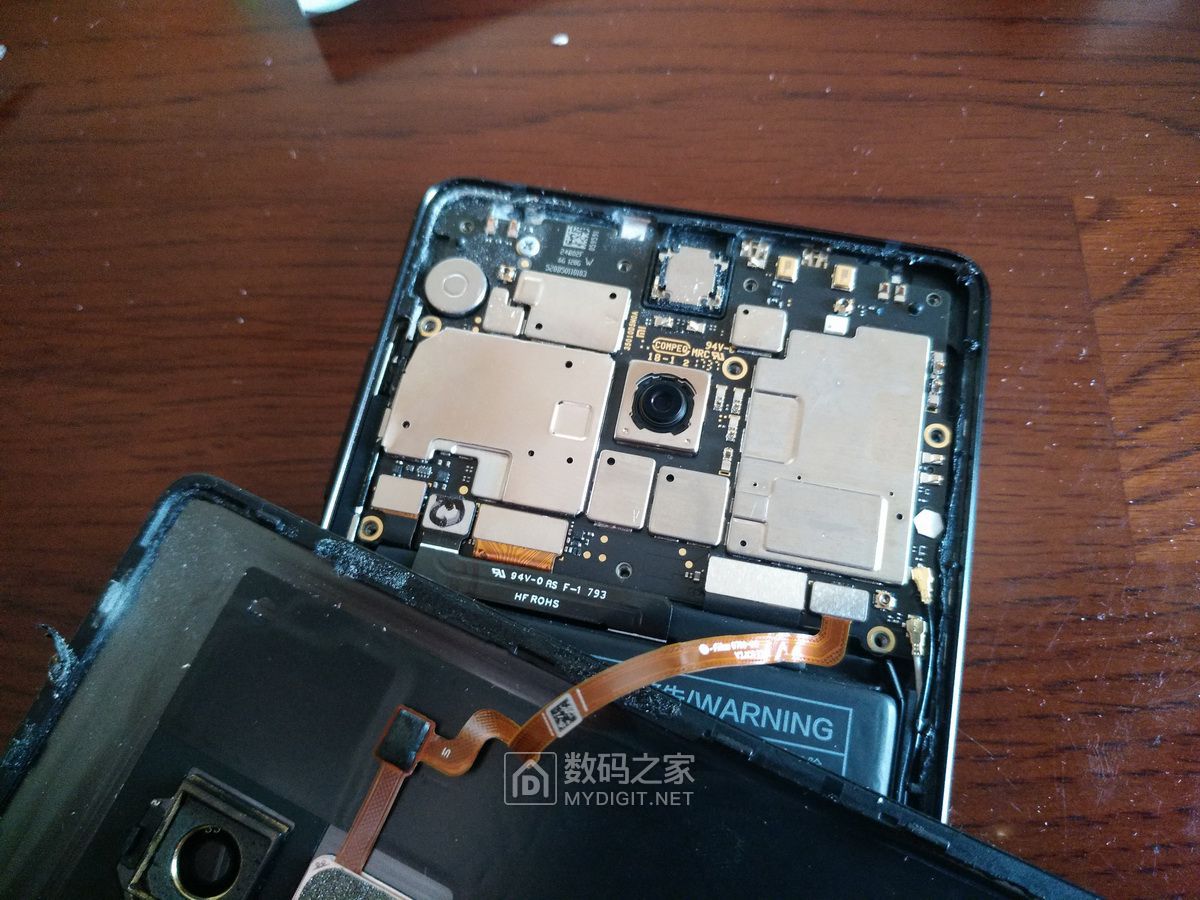 小米mix2更换电池 - 拆机乐园 数码之家