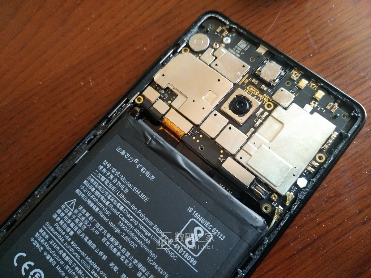 小米mix2更换电池 - 拆机乐园 数码之家
