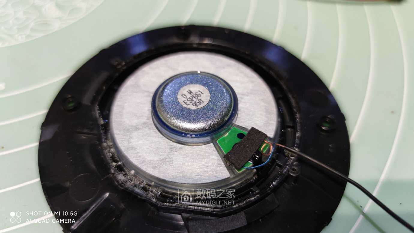 拆个铁三角50毫米耳机单元