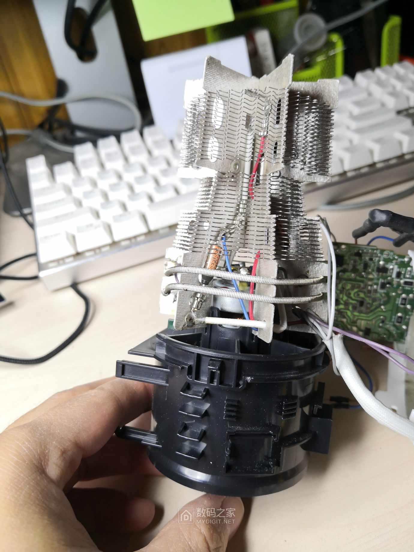 咸鱼捡漏 拆修松下eh-na45电吹风 - 拆机乐园 数码之家