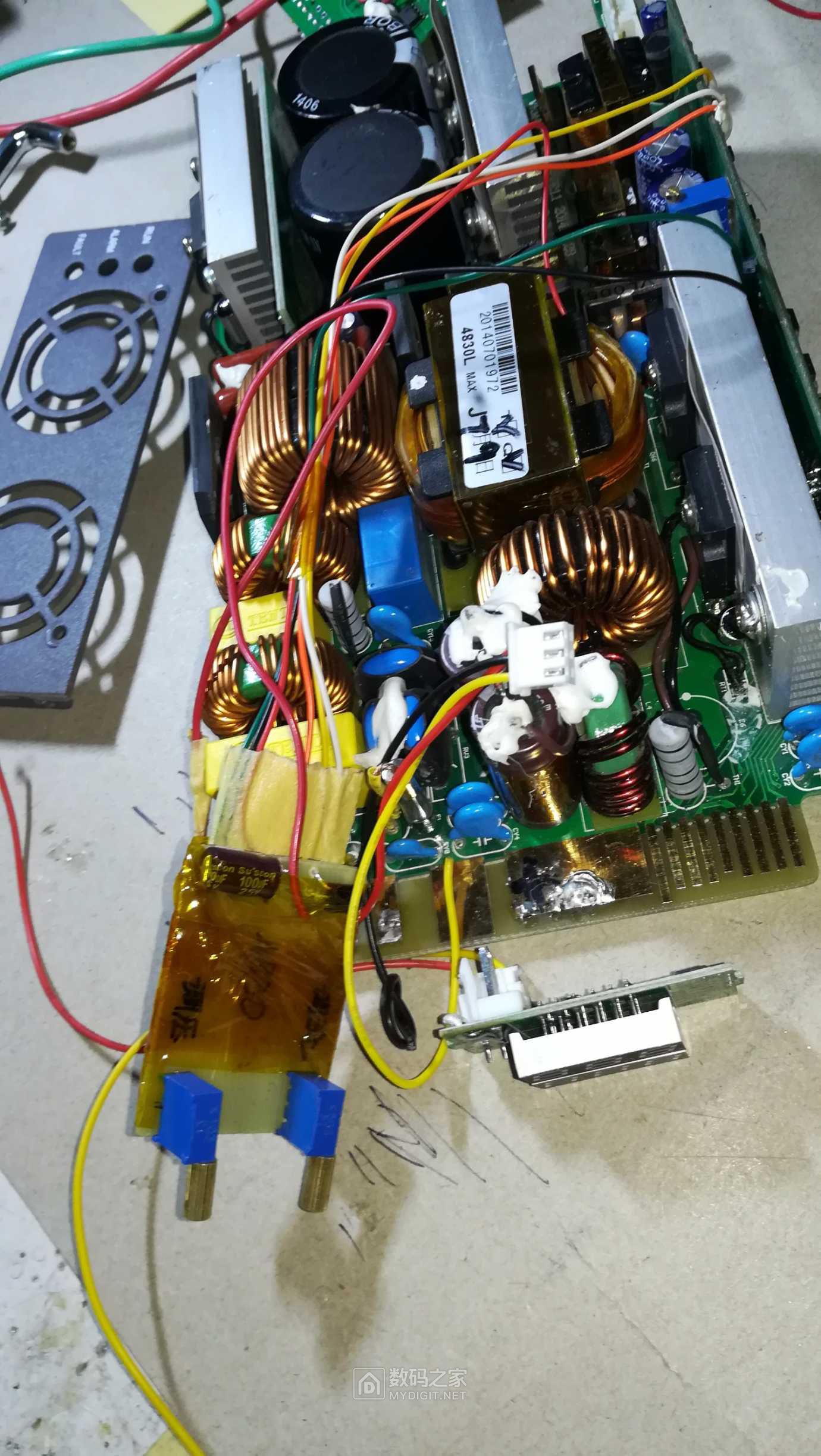 4830改可调0一150v8a - 电源/充电器 数码之家