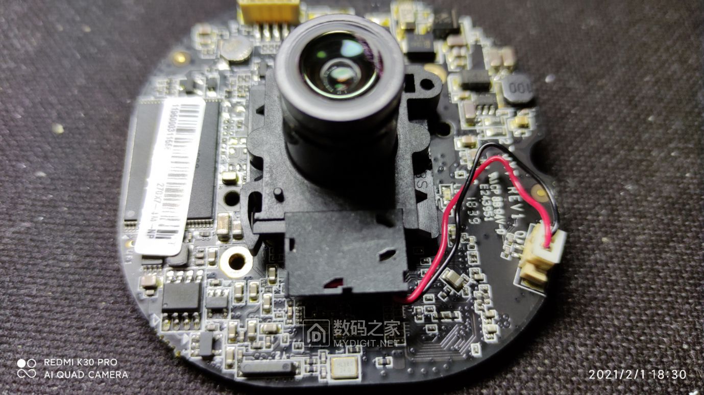 海康威视ds2cd3t46dwdi5网络摄像头拆解