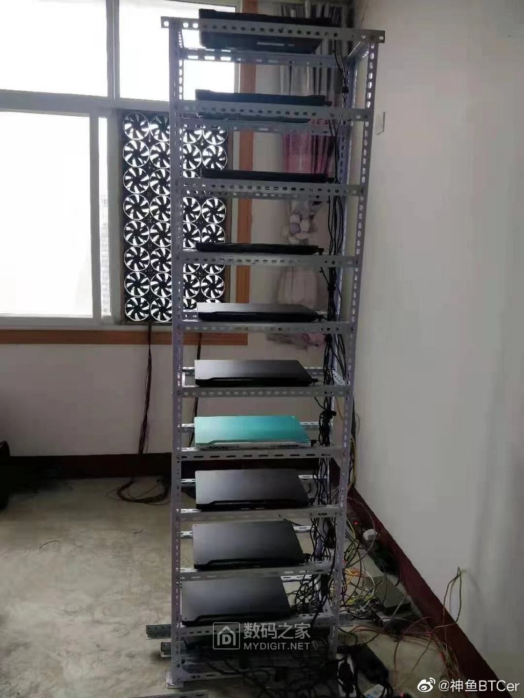 笔记本家庭矿场丧心病狂这些矿主都疯了