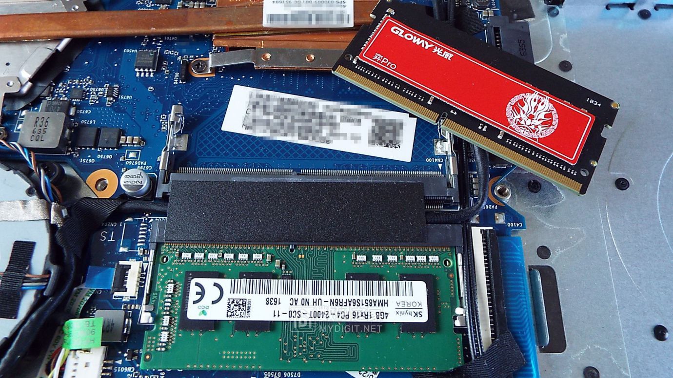 hp340g3升级光威弈pro纯国产颗粒内存条