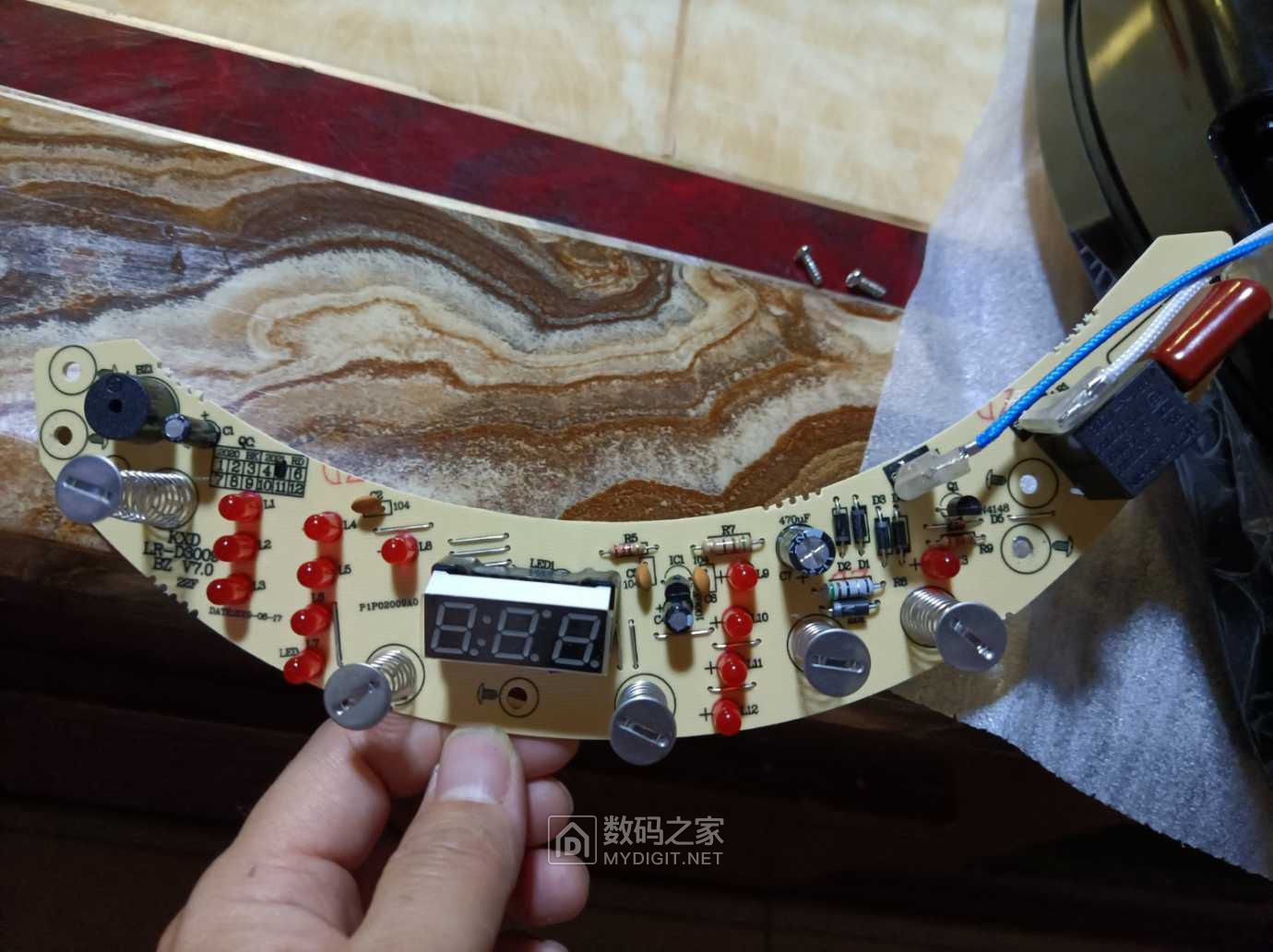 拆解利仁电饼铛livend3009