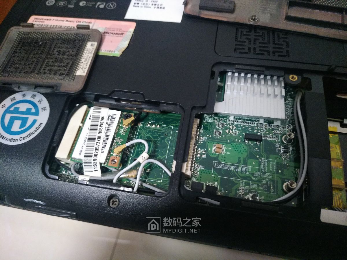 拆联想y460笔记本修开机排线断裂无法开机