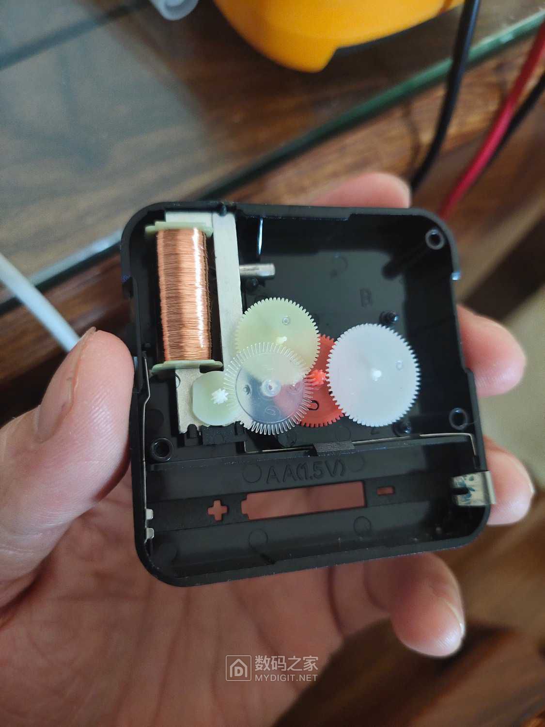 拆解康巴丝compas石英钟机芯