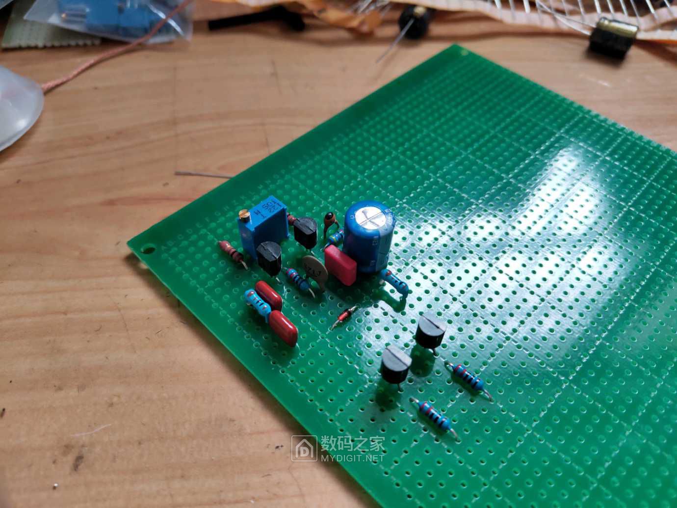 洞洞板全手工自制八达dc-211ak功放电路 - 创意diy 数码之家