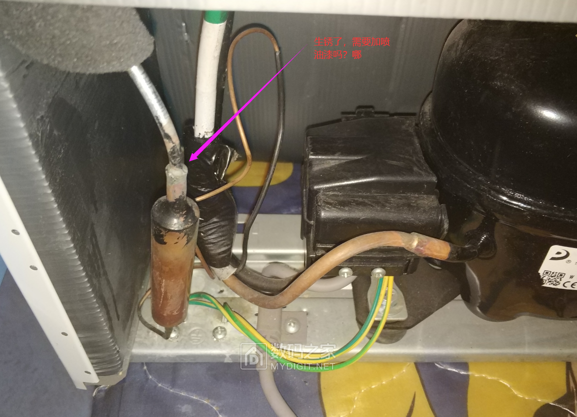冰箱压缩机接口图图片