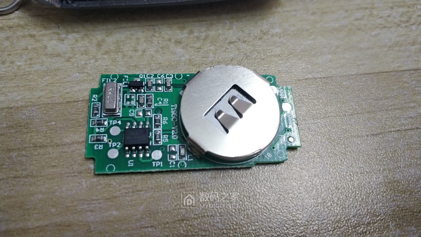 今天拆个电动车遥控钥匙