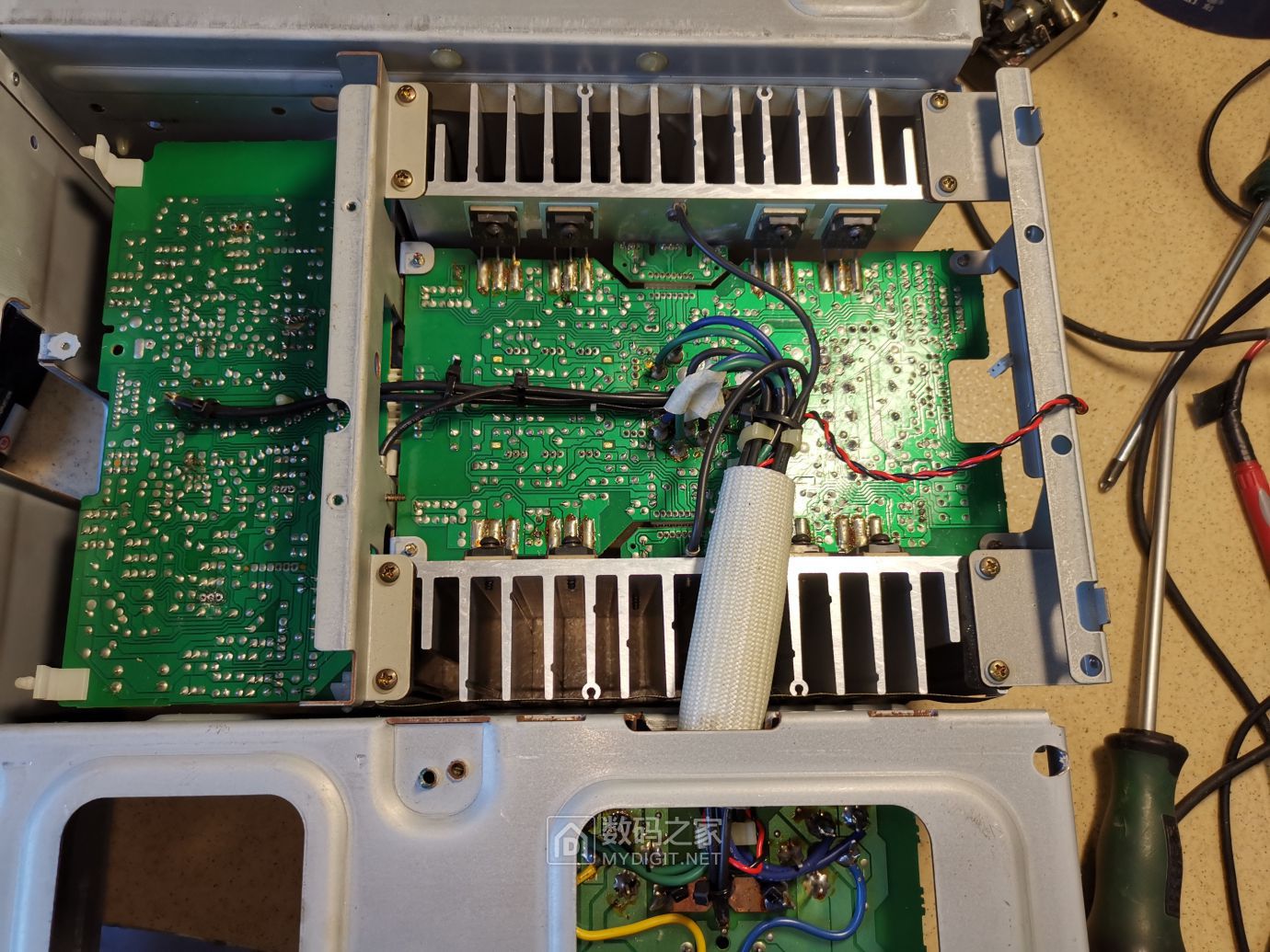 onkyoa927a9911安桥功放拆机维修介绍