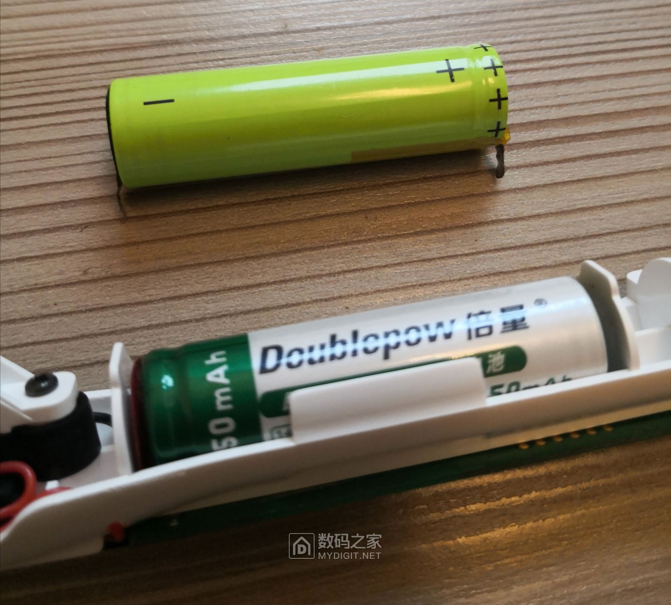 小米t500电动牙刷换电池加简易修复防水后盖