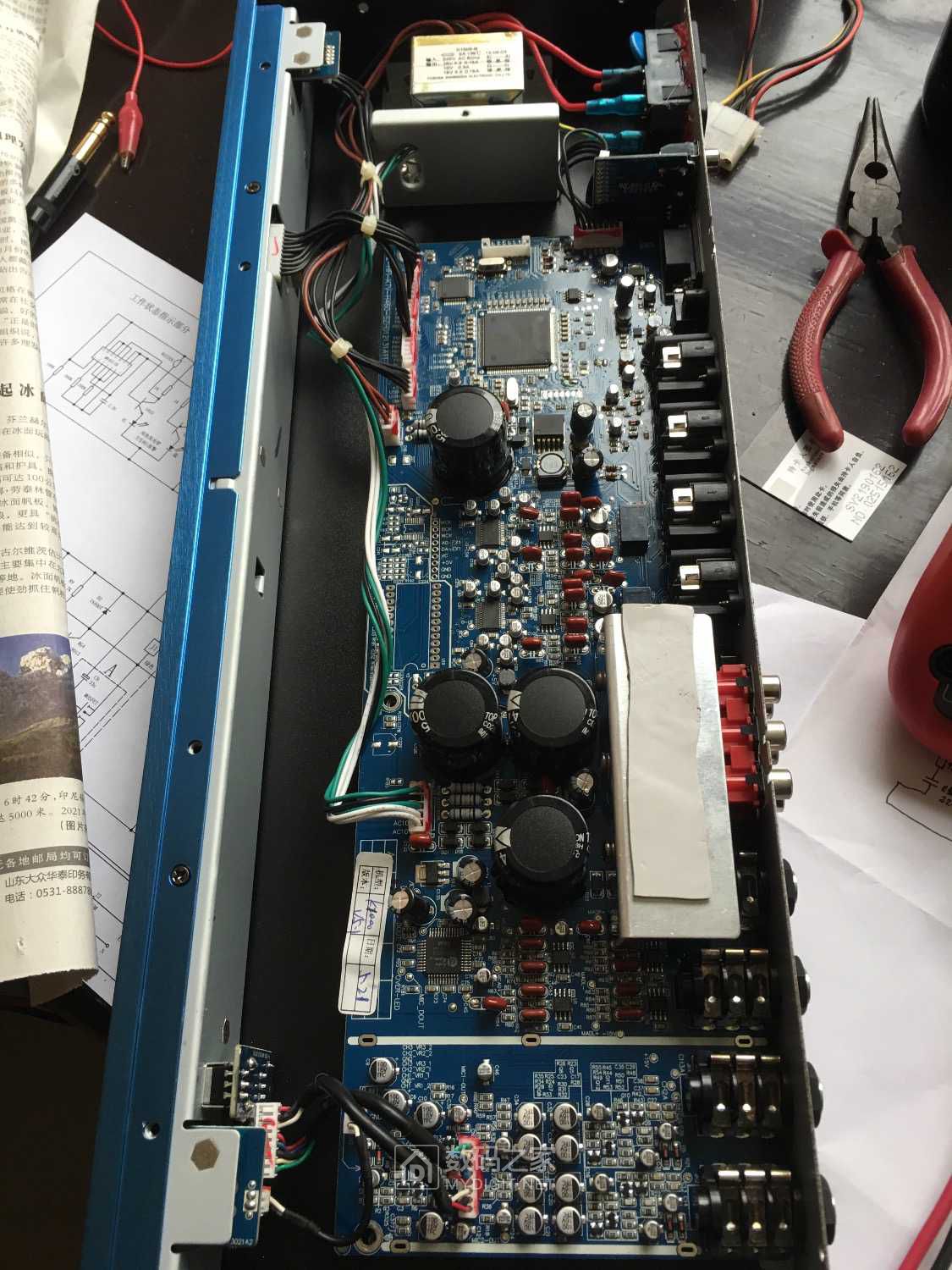 爱威k1000效果器应该是全网首拆