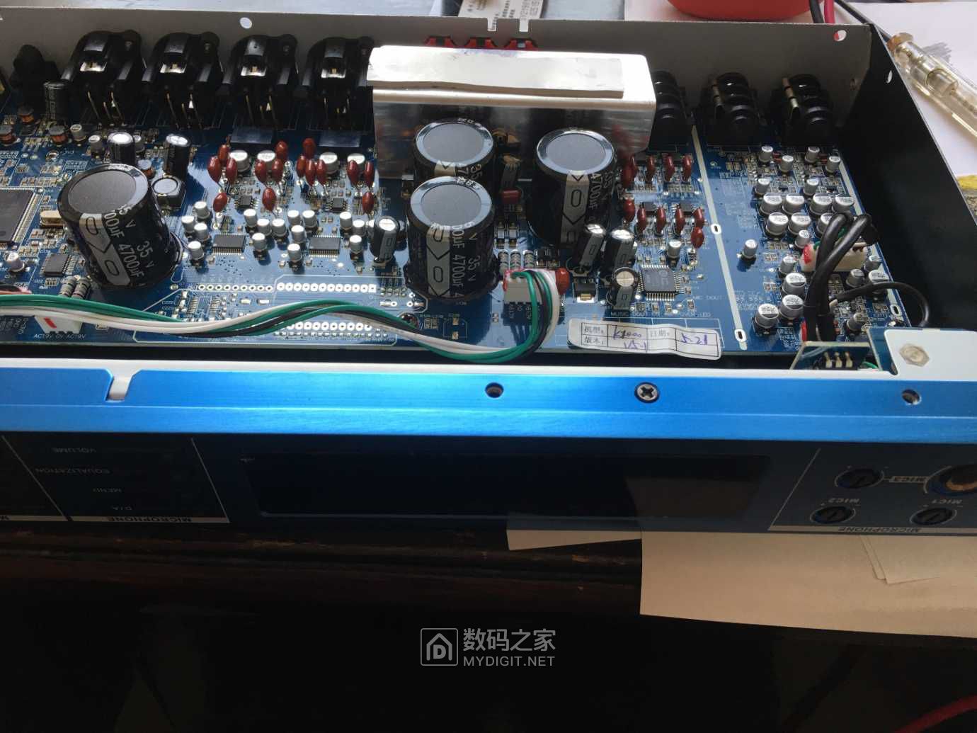 爱威k1000效果器应该是全网首拆