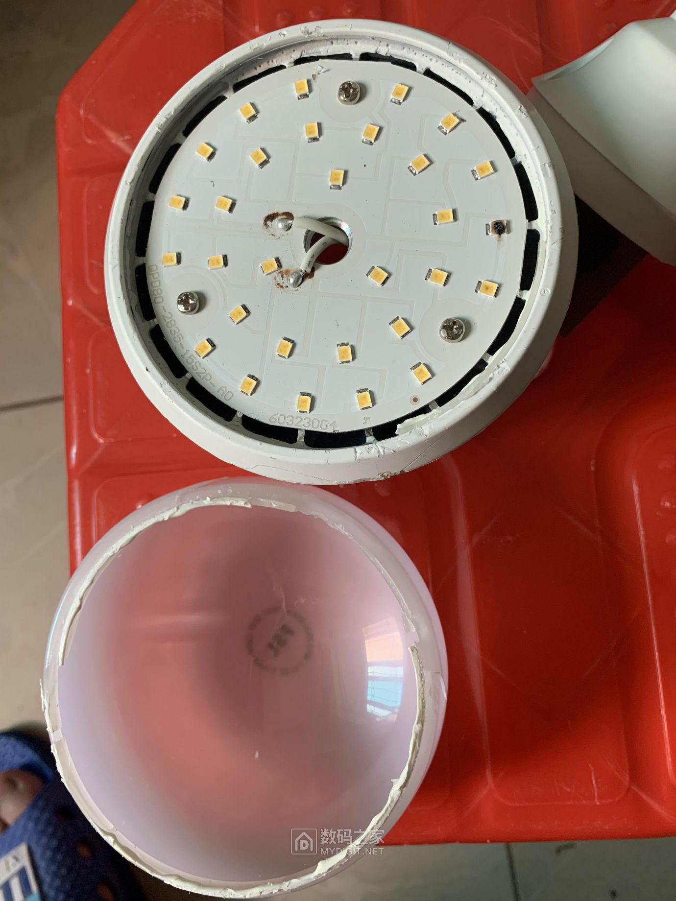 拆个坏的fsl的led灯