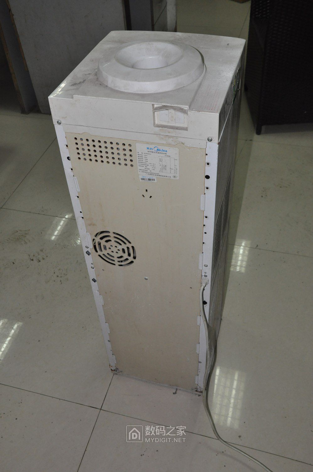 拆解一个美的myr型立式温热饮水机型号myr925sx