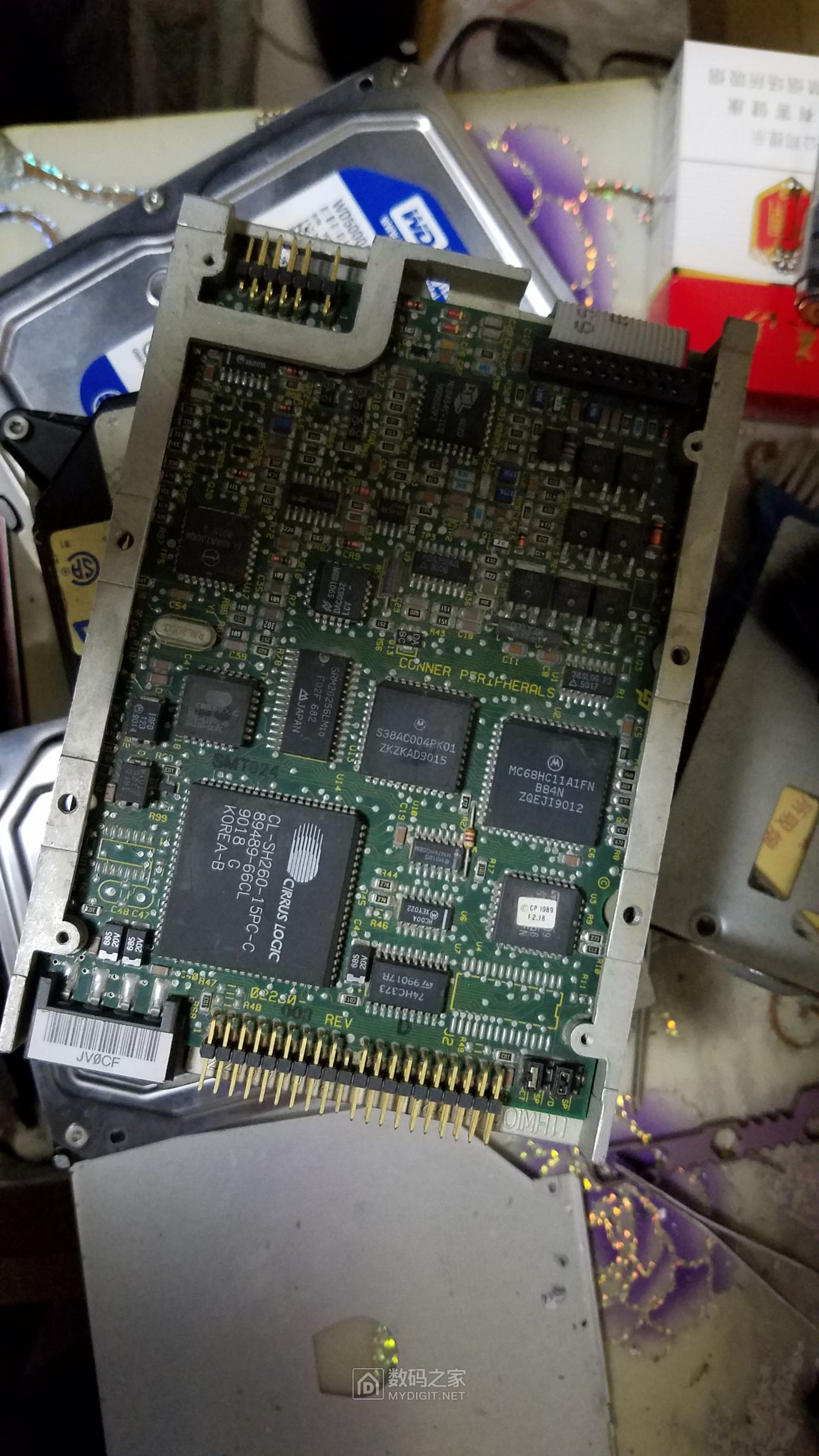 connercp3114古董机械硬盘拆解112mb容量