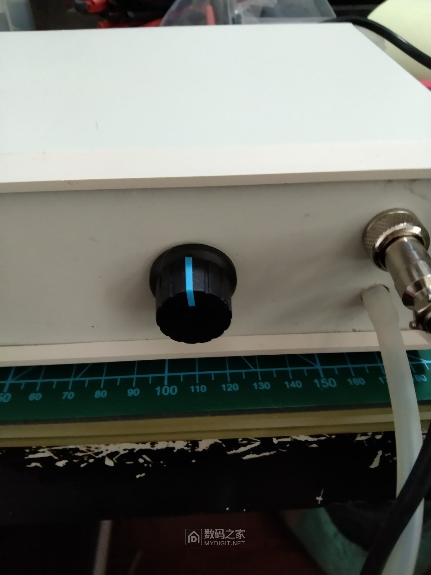 吸锡器改大了功率到80w旋钮是控制吸锡器功率的