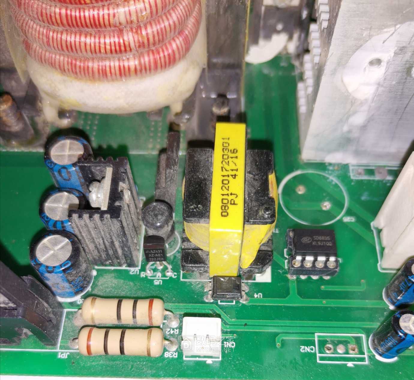 上海通用电焊机zx7200i辅助电源缺开关电源芯片请问这个芯片什么型号