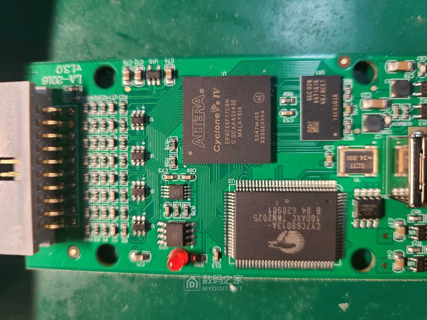 Kingst LA2016逻辑分析仪拆解 拆机乐园 数码之家