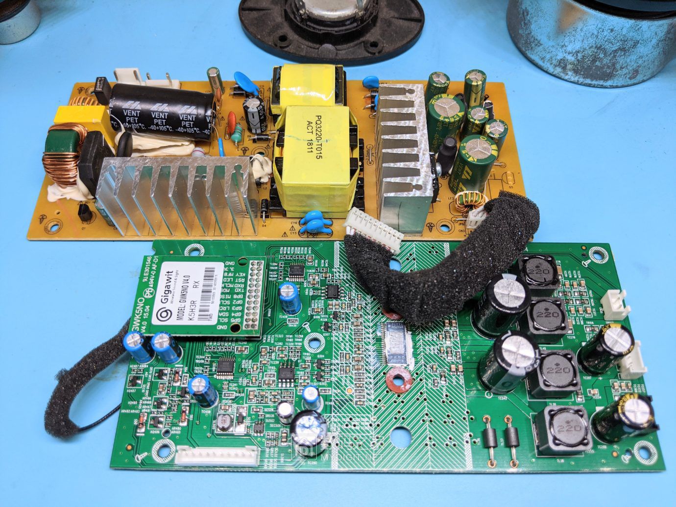 1声道 无线低音炮电路板 - 拆机乐园 数码之家