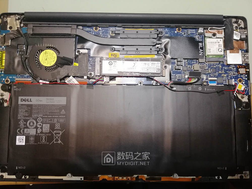 拆修dell xps 13-9360笔记本,放电法解决无法开机故障 - 拆机乐园