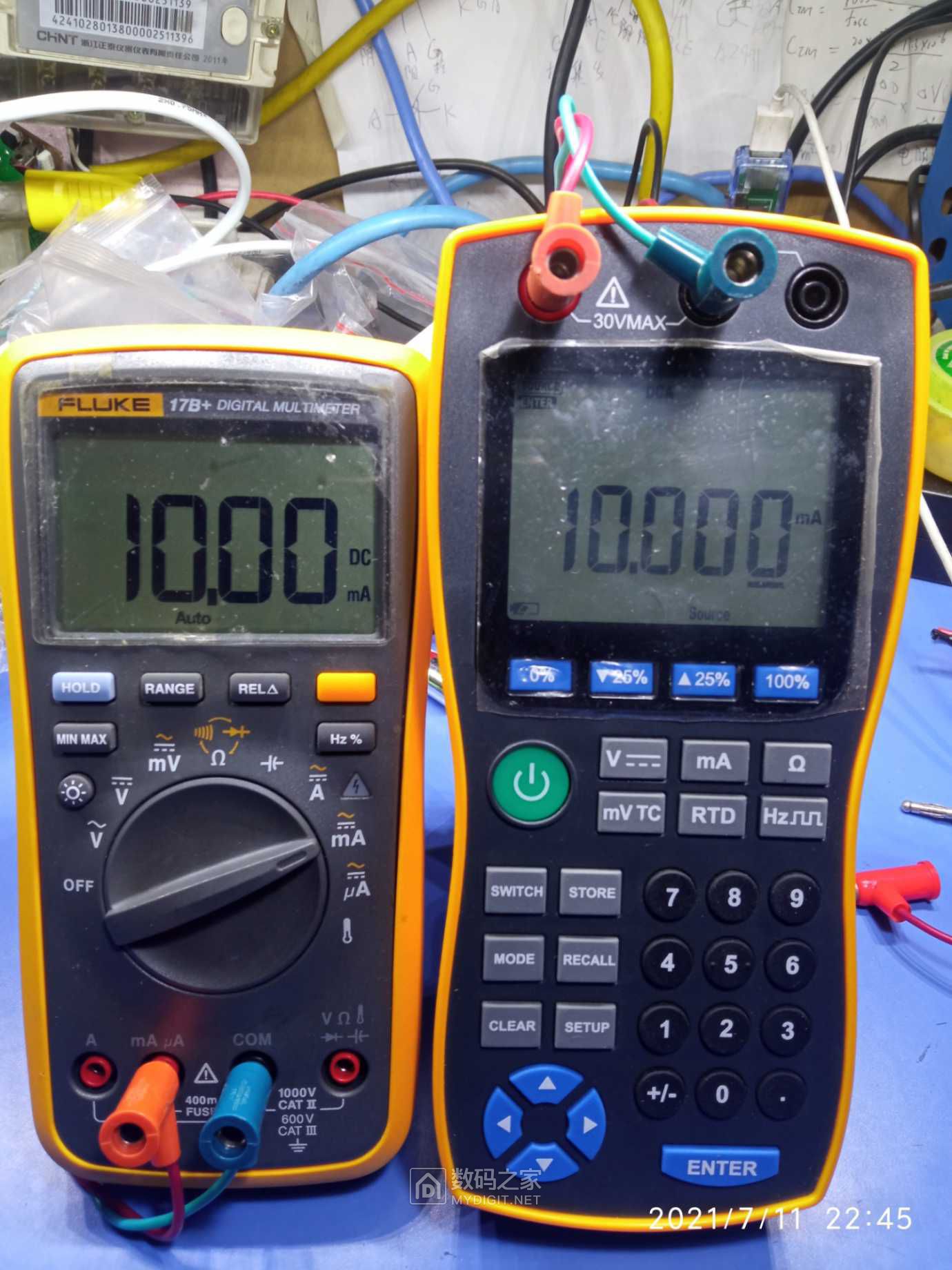 福禄克fluke 17b 万用表测评 简单拆机 - 仪表谈谈 数码之家