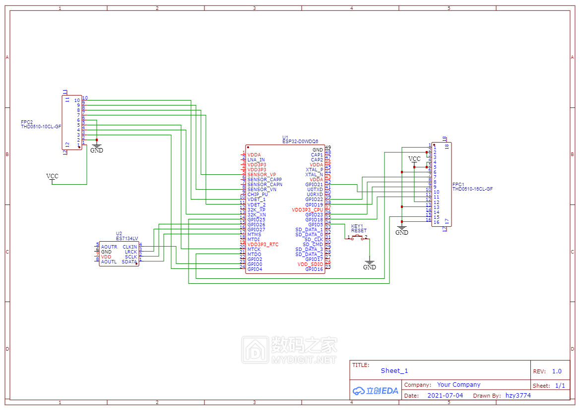  A2 ESP32 TFT 