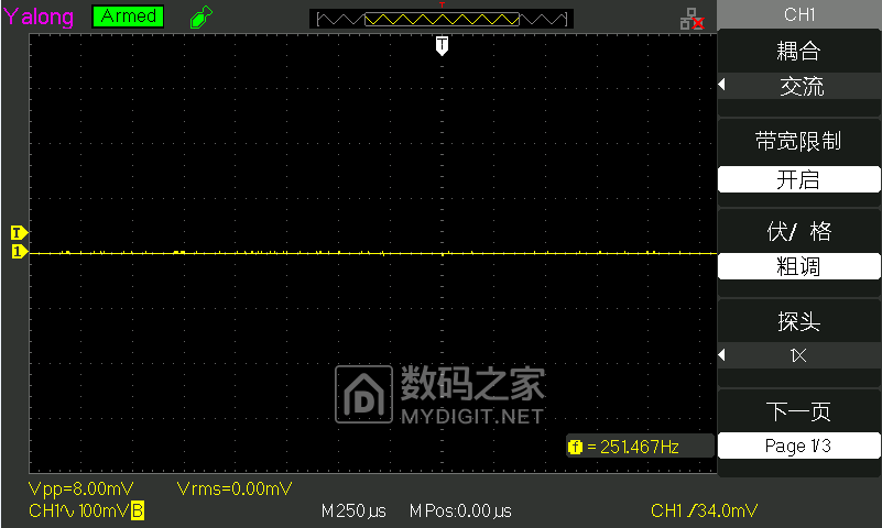 菊水PAN35-5A负载5V5A纹波.png