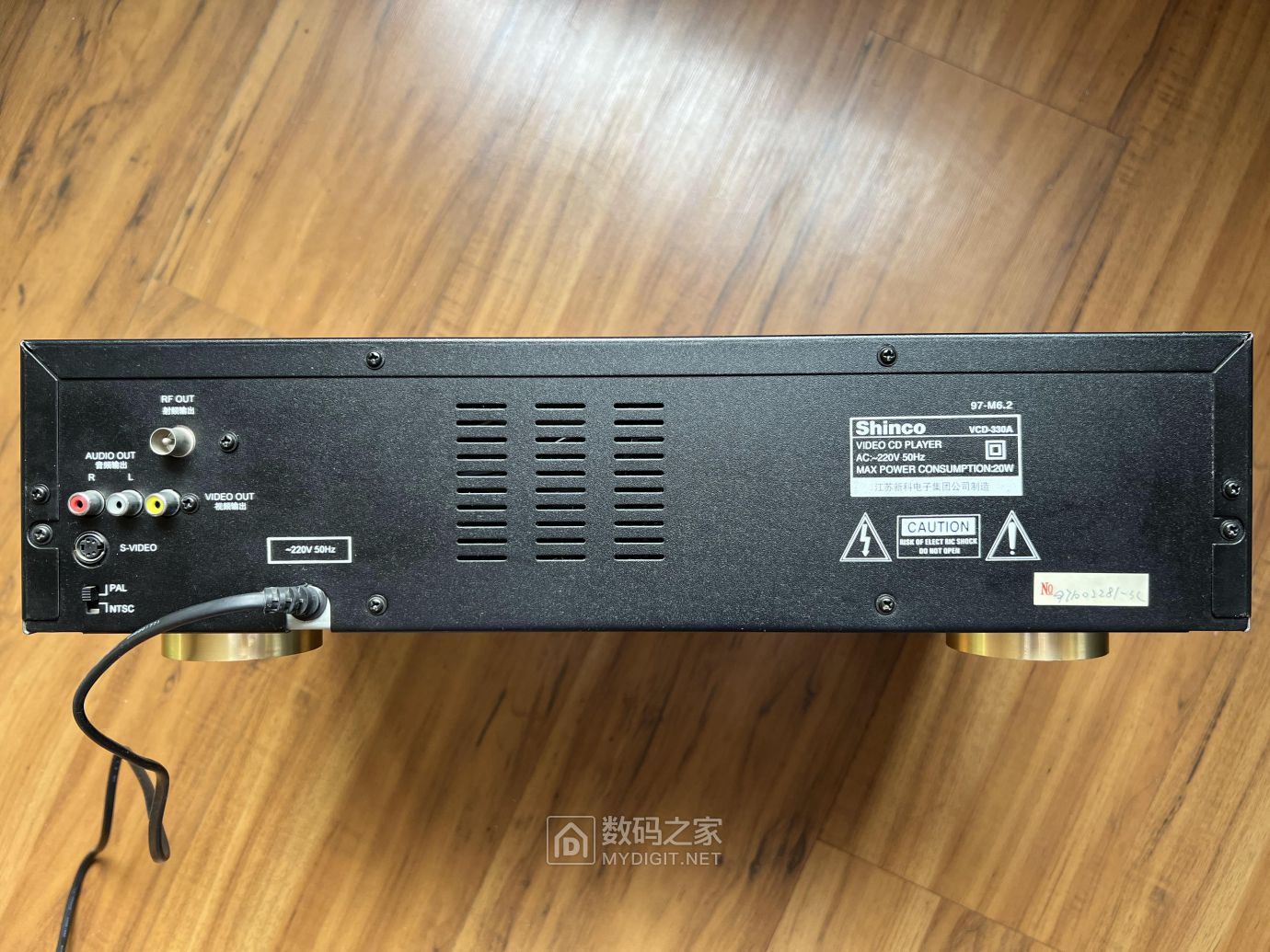 1997年的新科vcd-330a三碟连放vcd影碟机简单拆解 - 拆机乐园 数码之