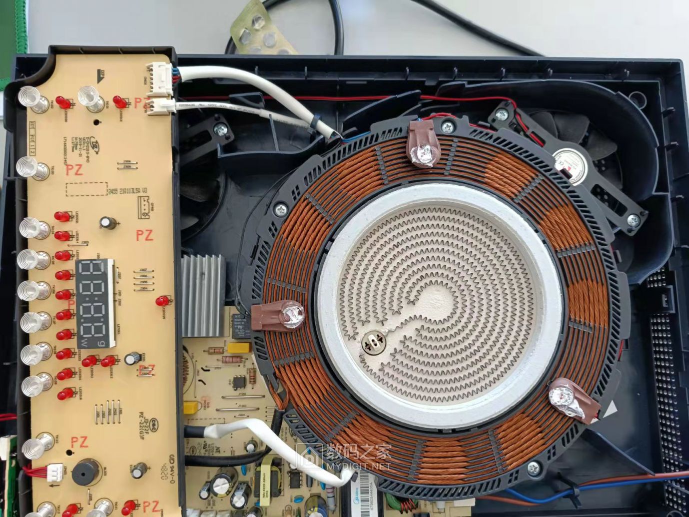 美的c22-dh2210电陶炉拆修,求解?已完结 - 拆机乐园 数码之家