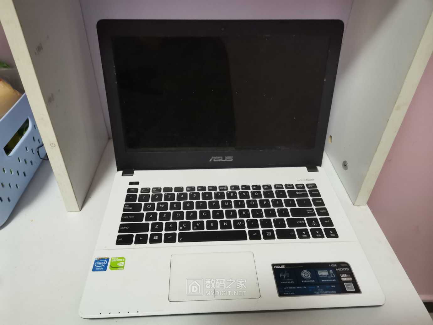 华硕a450c笔记本更换新的显示屏