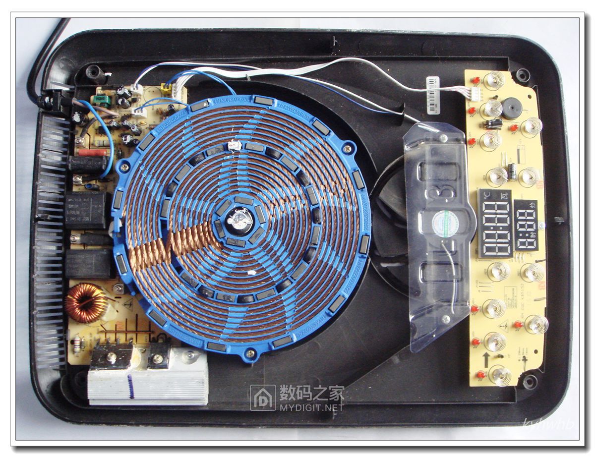 九阳c22-l3电磁炉ob2226电源芯片脱焊 - 拆机乐园 数码之家