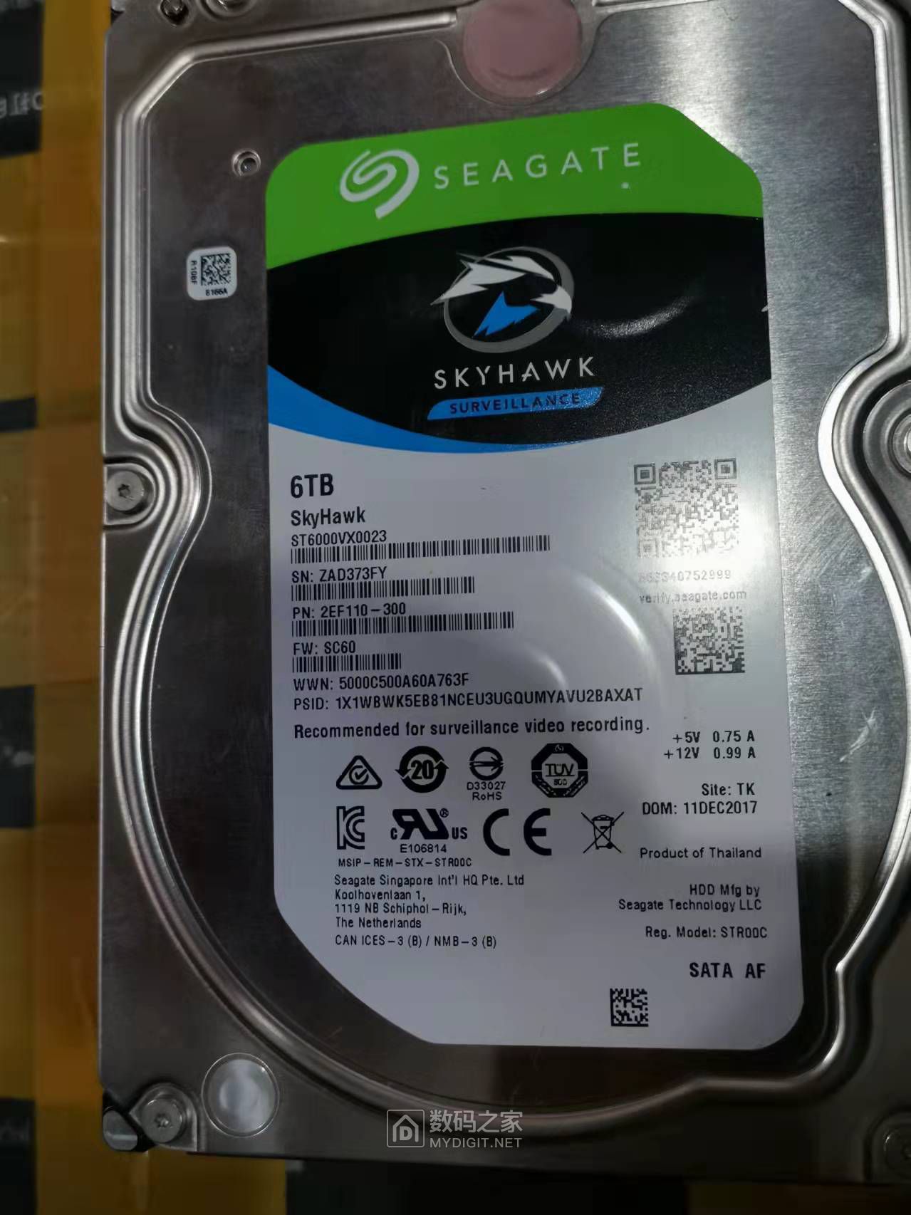 希捷酷鹰6t三星500g固态