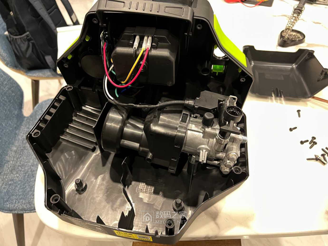 全网首拆 绿田t5洗车机