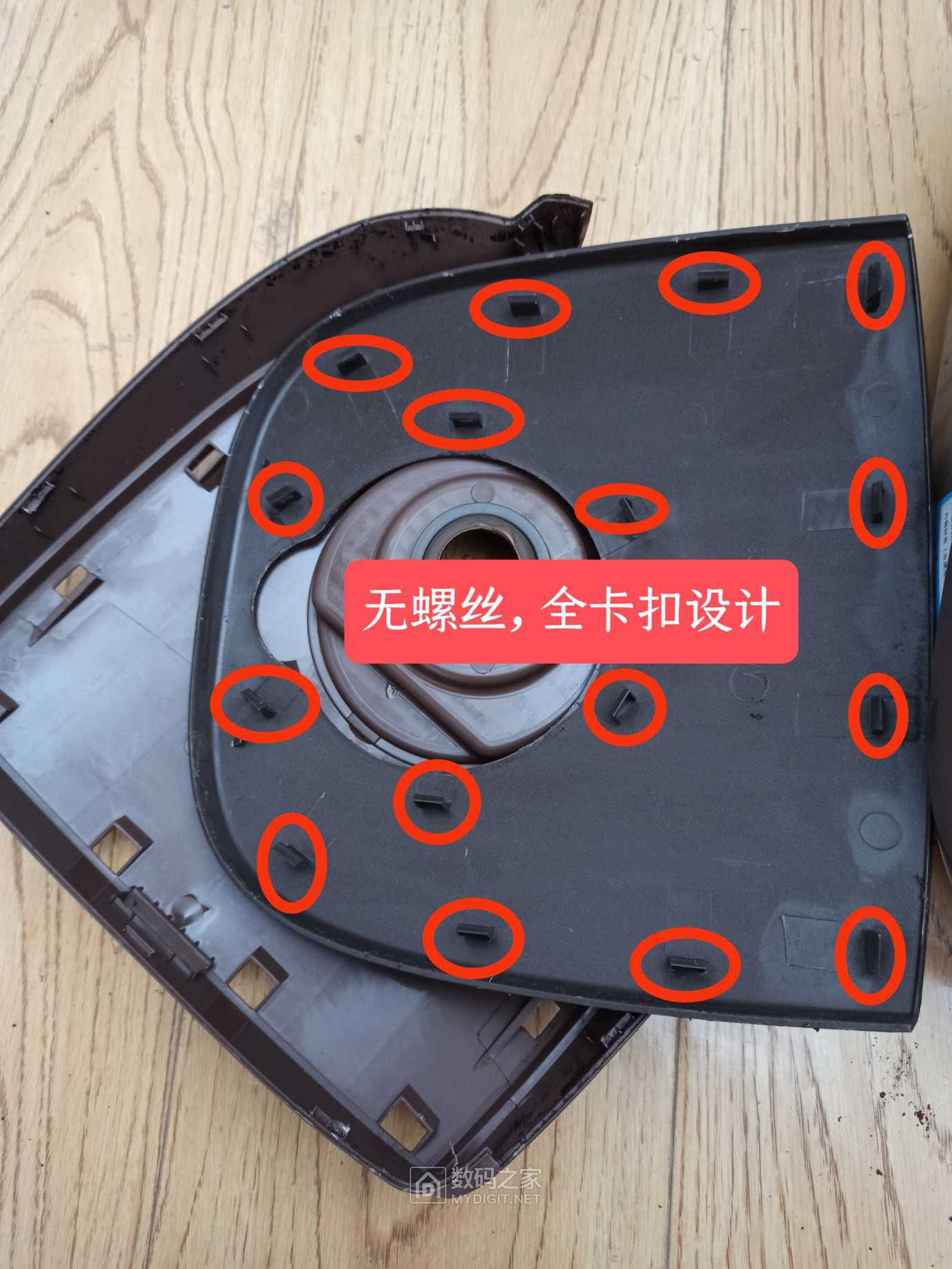 拆修美的mb-wfs4017tm电饭煲显示故障码e- - 拆机乐园 数码之家