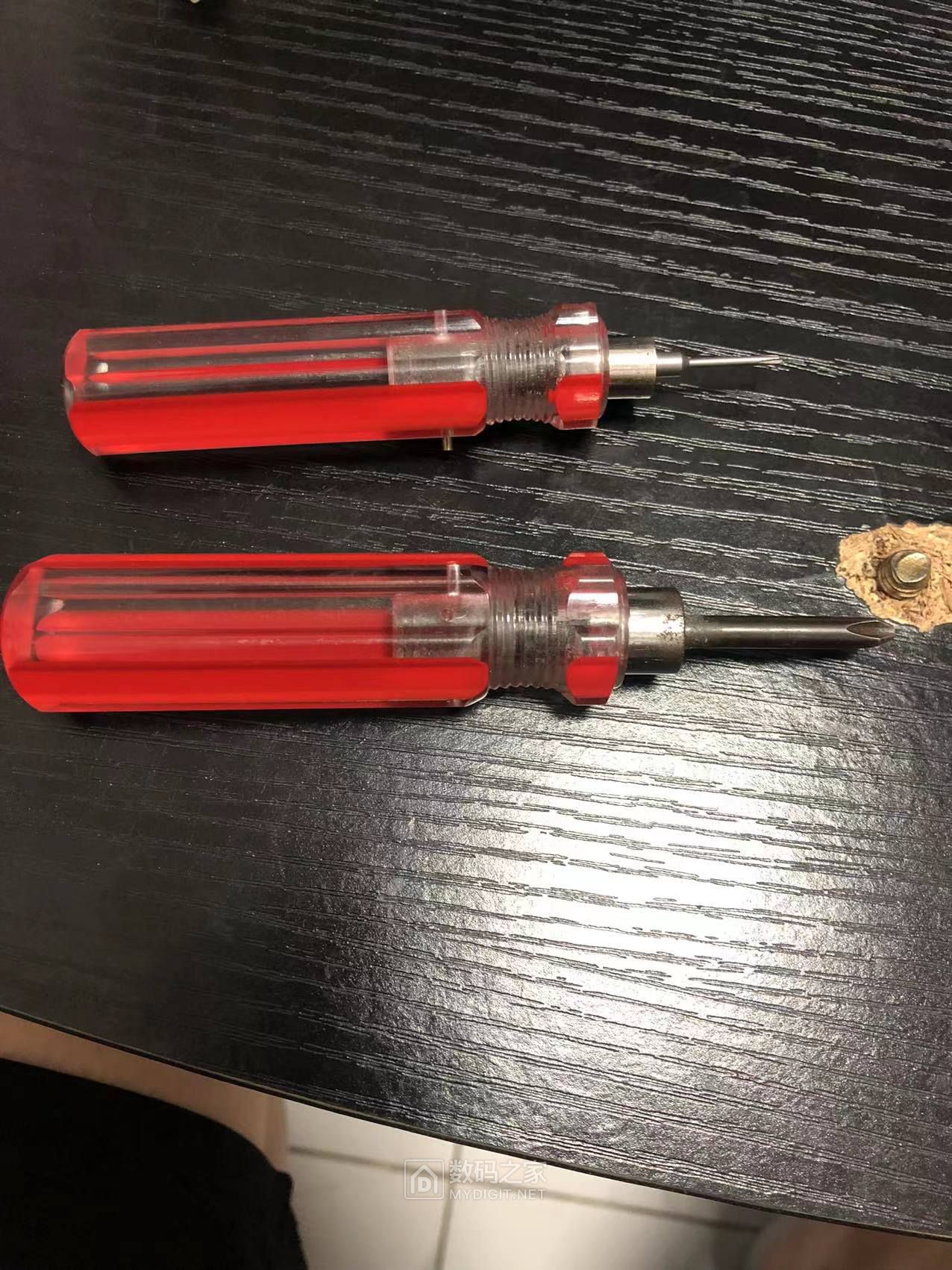 初步试装的效果