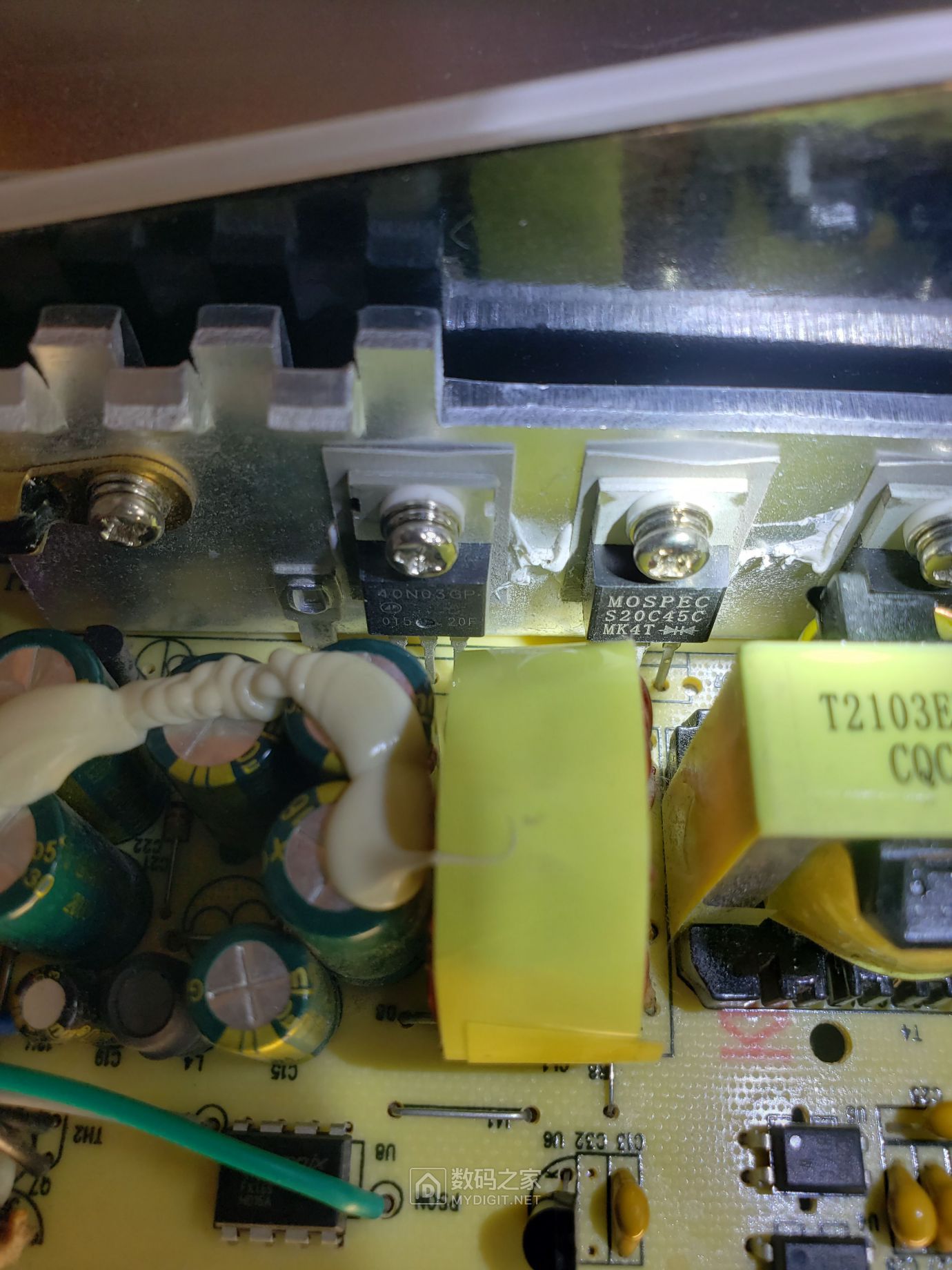 拆个大水牛s0203小机箱电源pc280产品型号pw350laa