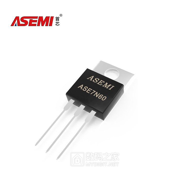 ASEMI场效应管7N60的极限和静态参数详解 - 电源/充电器 数码之家