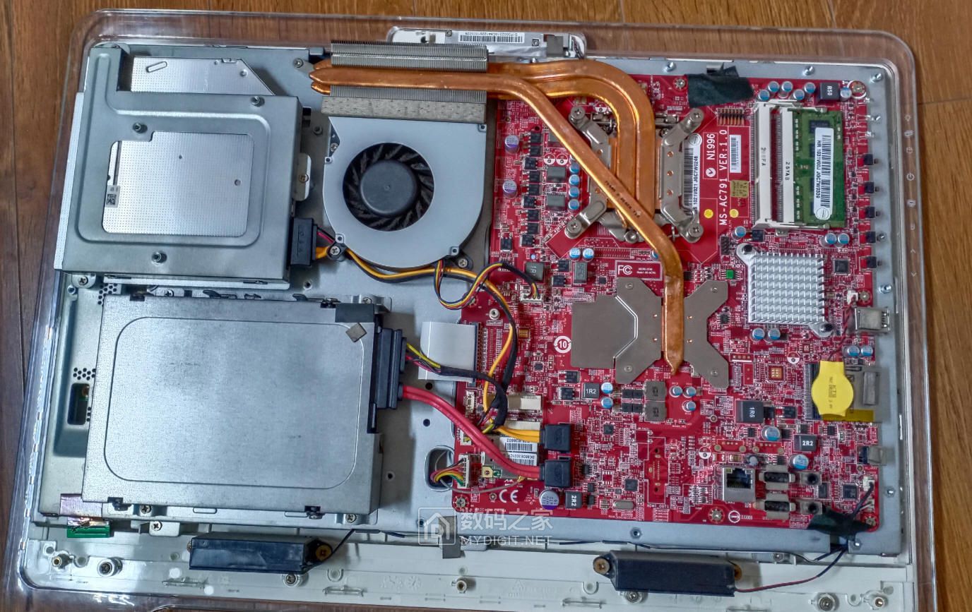 海尔乐趣q51-c308一体机不开机拆修 - 拆机乐园 数码之家